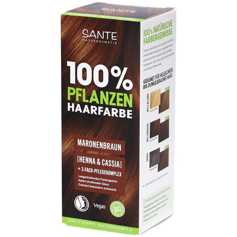 Sante® Coloration végétale Marron châtaigne (100 g)