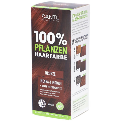 Sante® Pflanzenhaarfarbe Bronze (100 g)