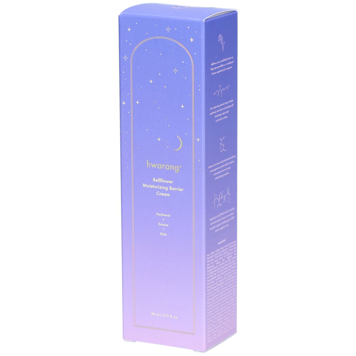 HWARANG Bellflower crème barrière hydratante (80 ml)