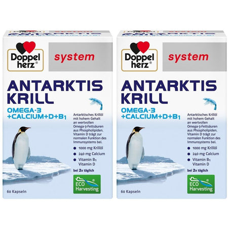 Doppelherz system ANTARKTIS-KRILL (2x60 pièces)