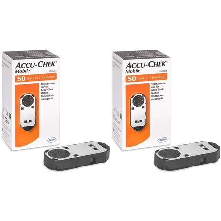 ACCU-CHEK® Mobile cassette de test (2 x 50 pièces)
