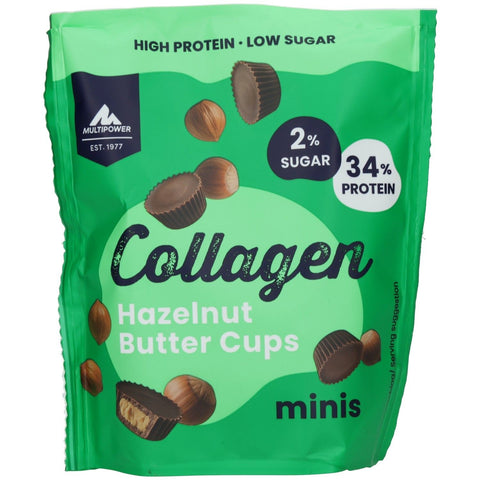 Multipower Collagen Cups Minis au beurre de noisette (70 g)