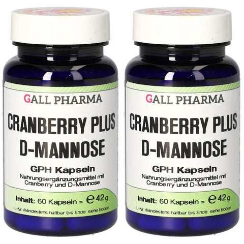 Gall Pharma Cranberry Plus D-Mannose Kapseln (2x60)