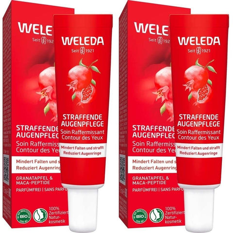 Weleda Soin des yeux raffermissant grenade & peptides de maca (2x12 ml)