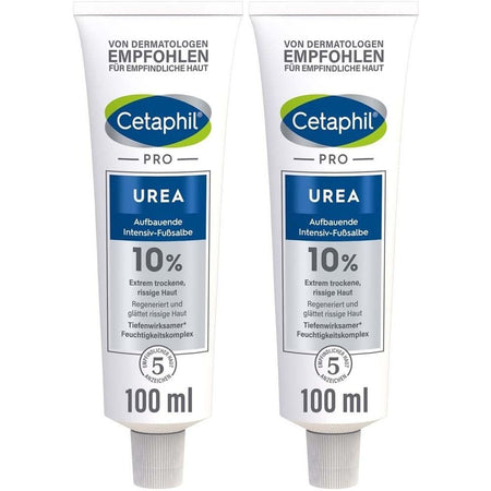 Cetaphil Pro urée 10% pommade intensive pour les pieds secs (2 x 100 g)