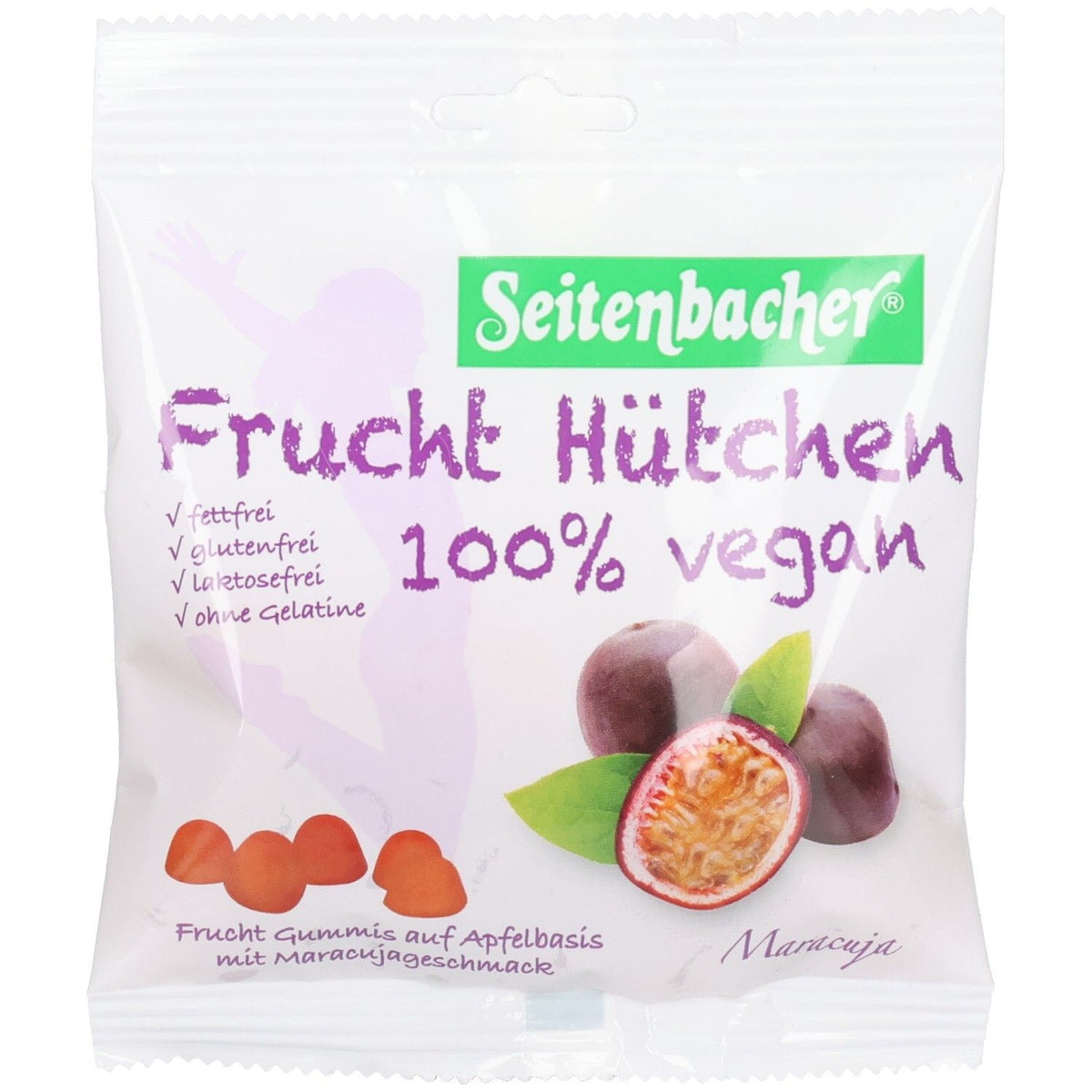 Seitenbacher Frucht Hütchen Maracuja (85 g)