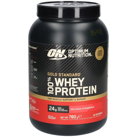 Optimum Nutrition Gold Standard 100% Whey Protein poudre fraise (780 g)