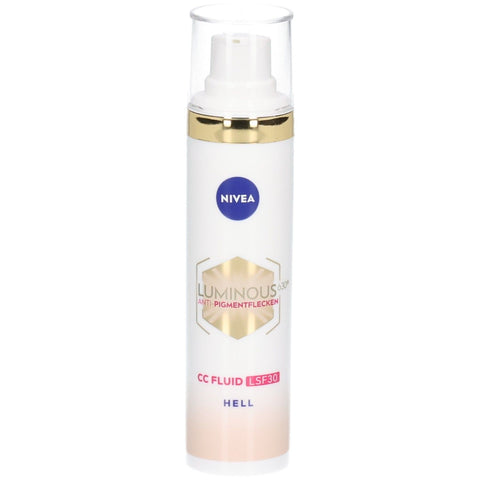 NIVEA Luminous630 CC Fluid anti-taches pigmentaires SPF 30 teinte claire