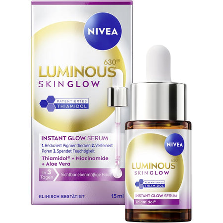 NIVEA LUMINOUS630® Skin Glow Instant Glow sérum (15 ml)