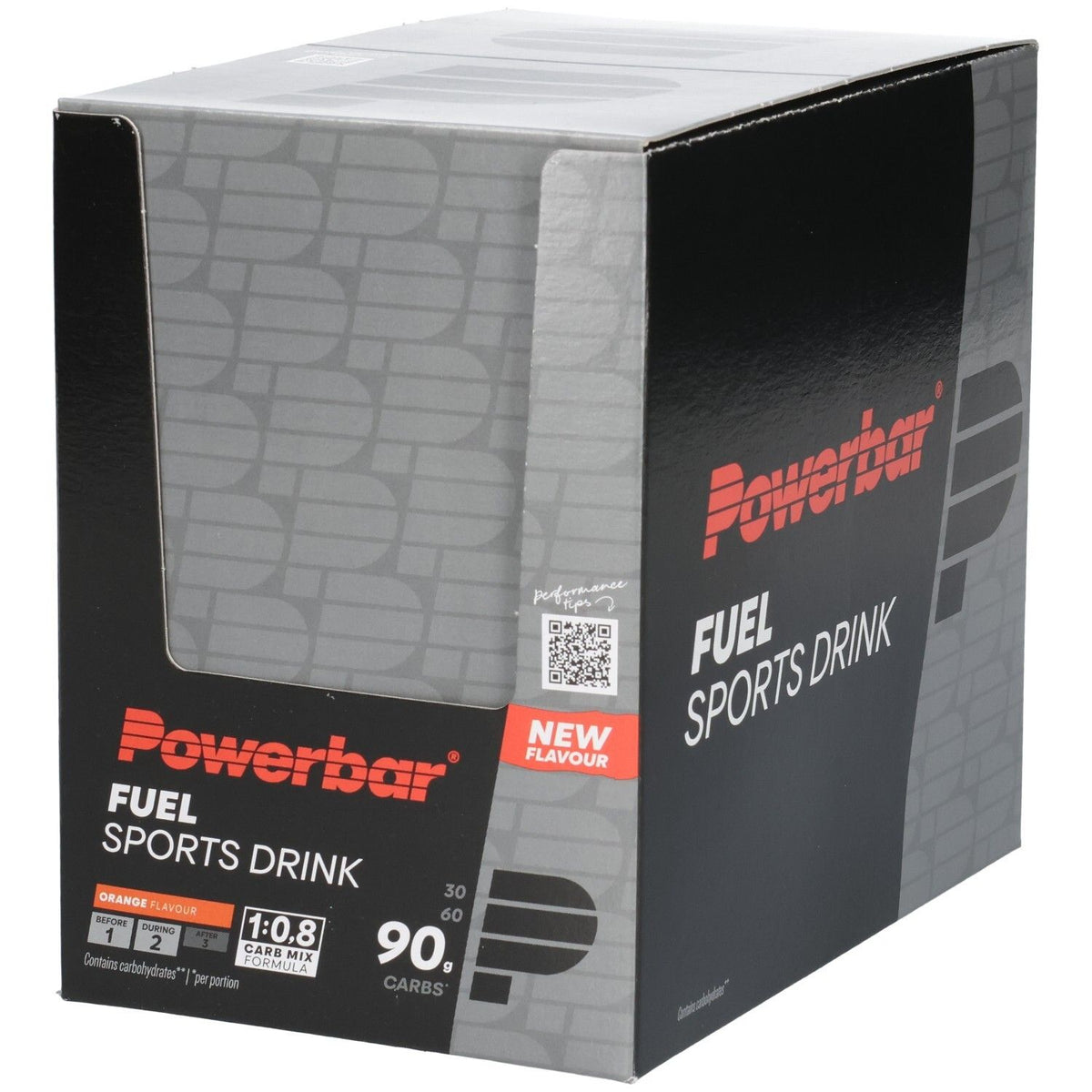 PowerBar Fuel 90 Orange boisson sportive riche en glucides (10 x 94 g)