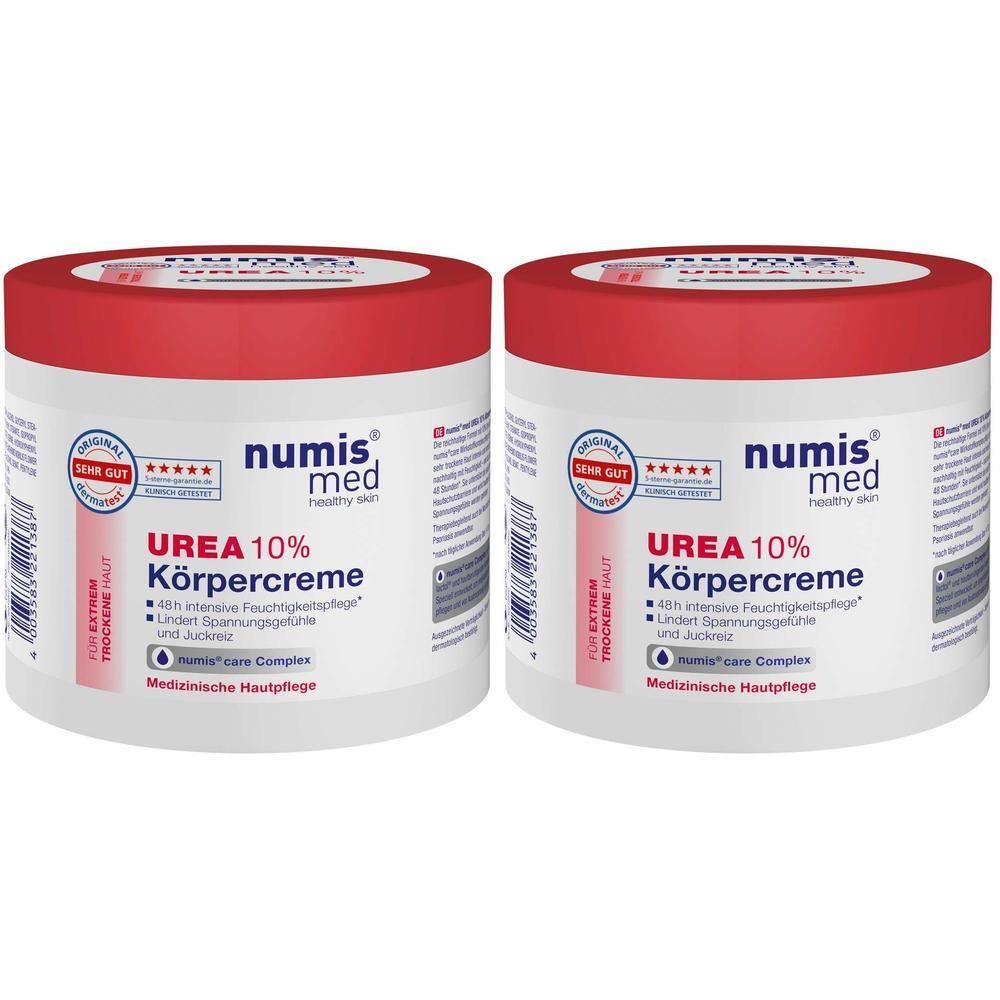 Urée 10% crème corporelle (2x400 ml)