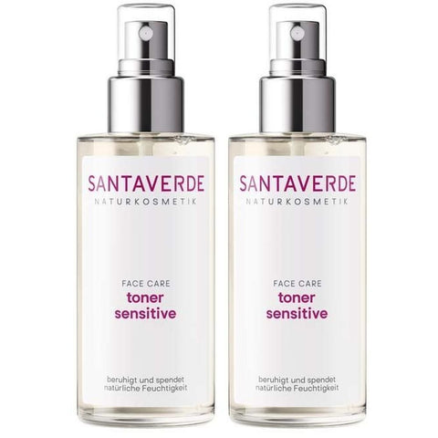 Santaverde Aloe Vera Gesichtswasser für empfindliche Haut (2x100 ml)