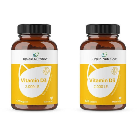 R(h)ein Nutrition Vitamin D3 2.000 IE (2x120 Kapseln)