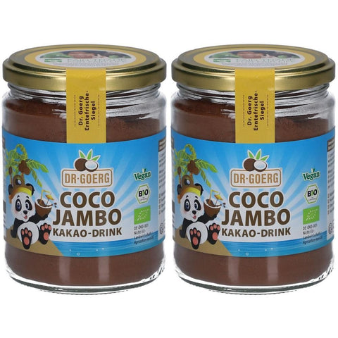 Coco Jambo – Cacao bio avec sucre de fleur de coco – 2x320 g