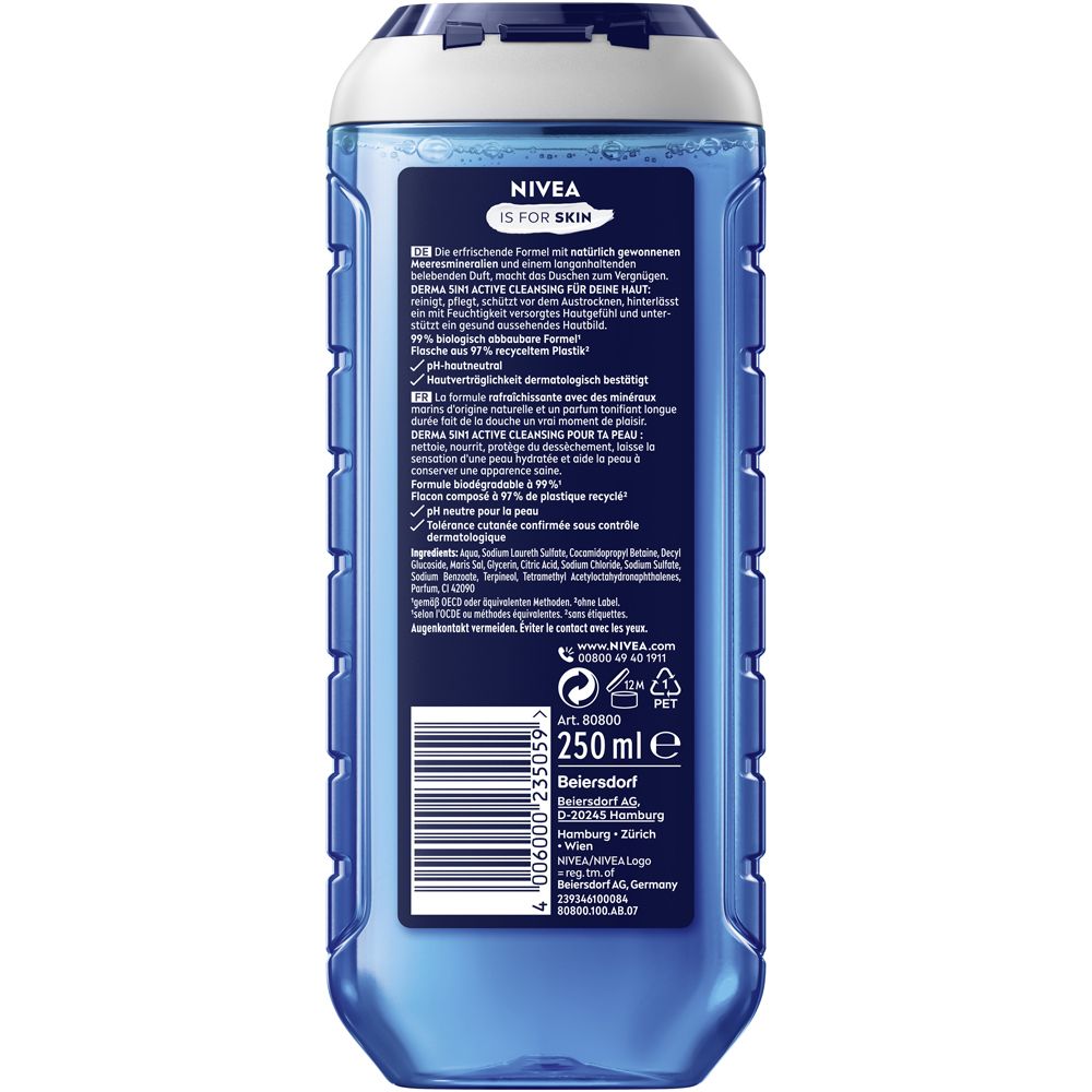 NIVEA MEN Fresh Ocean gel douche (250 ml)