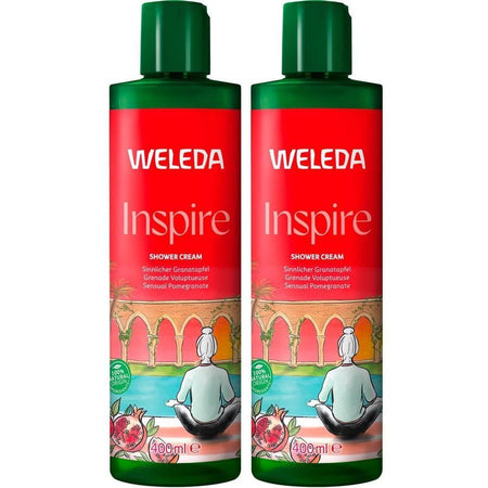 WELEDA Inspire crème de douche grenade (2x400 ml)