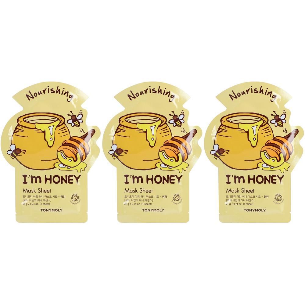 TONYMOLY I'm Honey masque feuille (3 pièces)