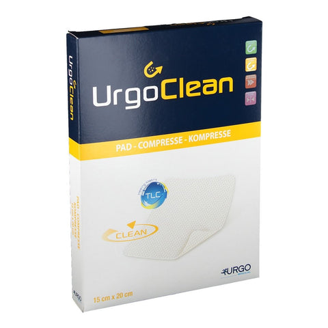 URGOCLEAN Kompresse 15x20 cm (10 Stück)