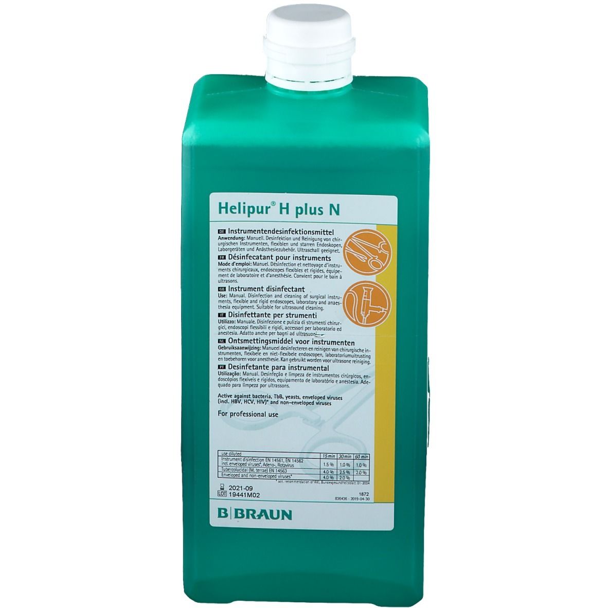 B-BRAUN Helipur® H plus N flacon doseur (1000 ml)