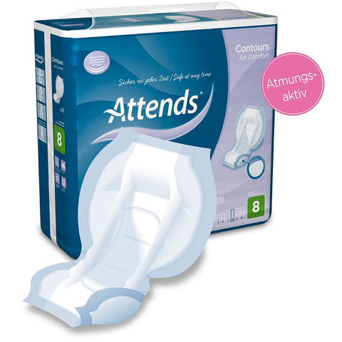 Attends Contours Air Comfort 8 protections (28 pièces)