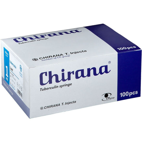 Dahlhausen® Seringues à tuberculine 1 ml sans aiguilles