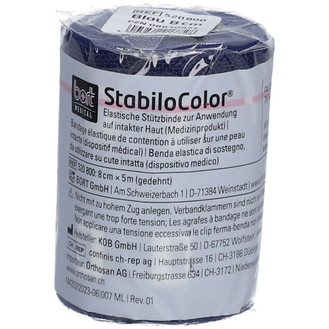 BORT StabiloColor® bandage 8 cm bleu (1 pièce)