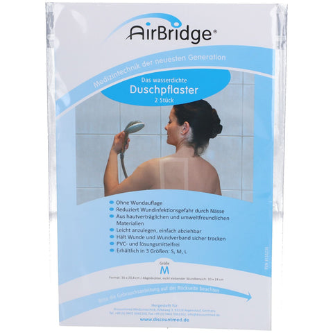 Pansement de douche 3D 16 x 20,4 cm (2 pièces)