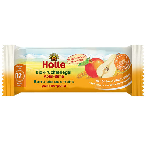 Holle Bio barre de fruits poire-pomme dès 12 mois (25 g)