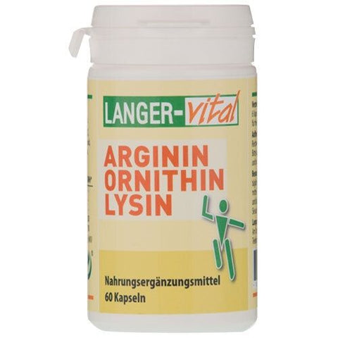 Arginine Ornithine Lysine - 60 gélules