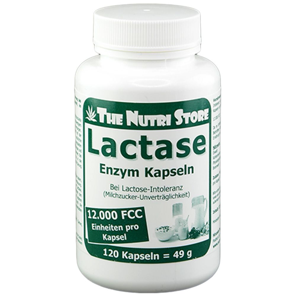 Lactase 9.000 FCC enzyme (90 gélules)