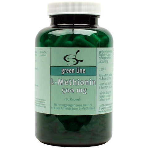 green line NUTRITHEKE L-méthionine 500 mg (180 gélules)