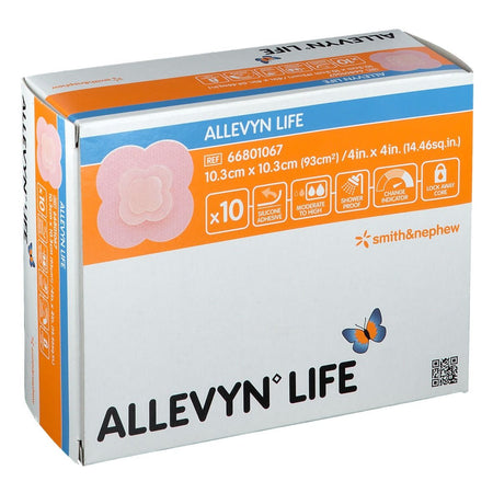 ALLEVYN® LIFE 10,3 x 10,3 cm stérile (10 pièces)