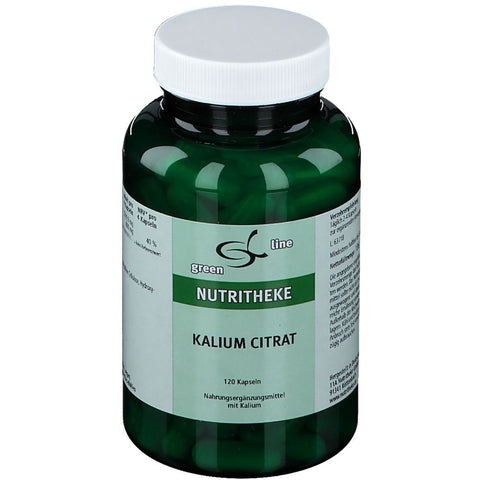 green line NUTRITHEKE Kaliumcitrat (120 Kapseln)