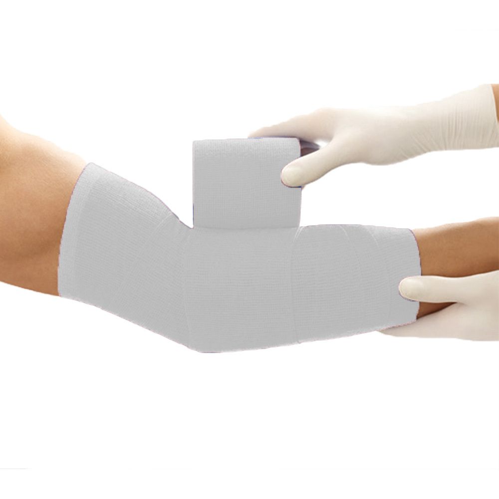 Mollelast® haft 6 cm x 20 m blanc (6 pièces)