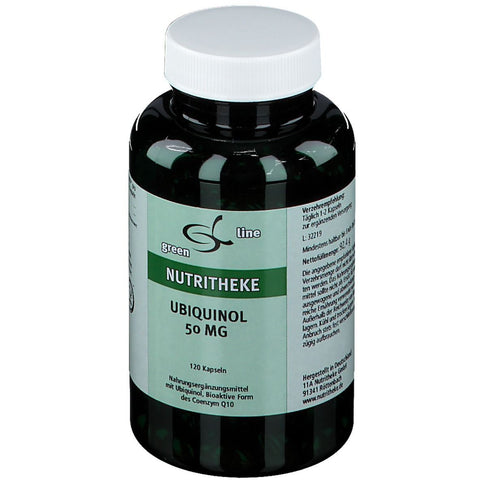 11 A Nutritheke GmbH Green Line Ubiquinol 50 mg capsules (120 pieces)