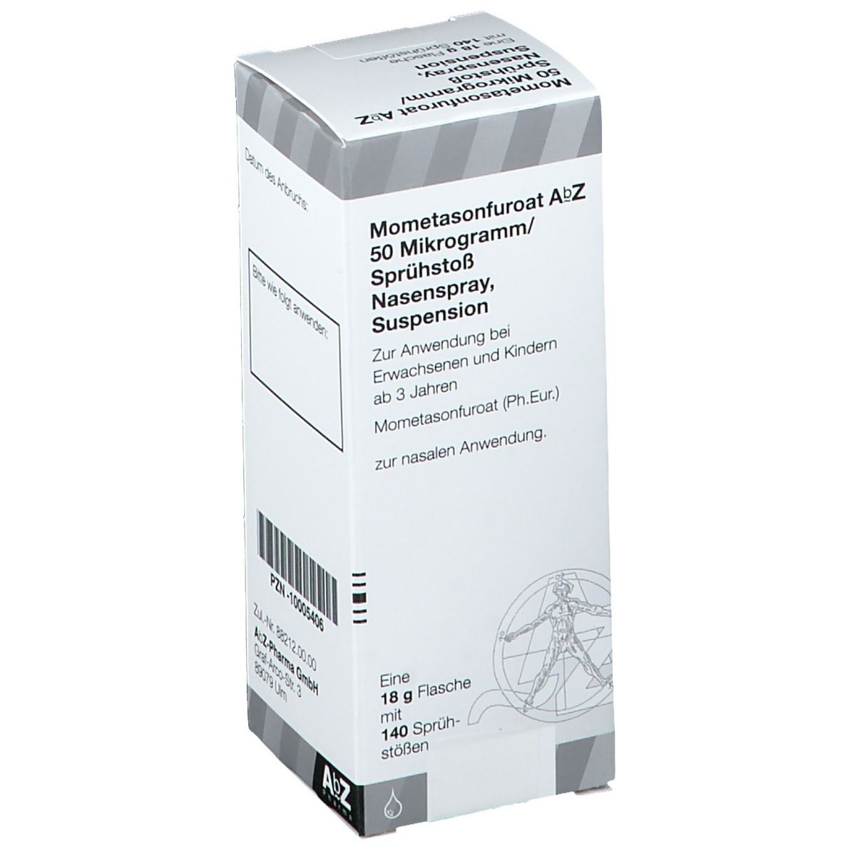 Mometason AbZ 50 µg spray nasal – 18 g