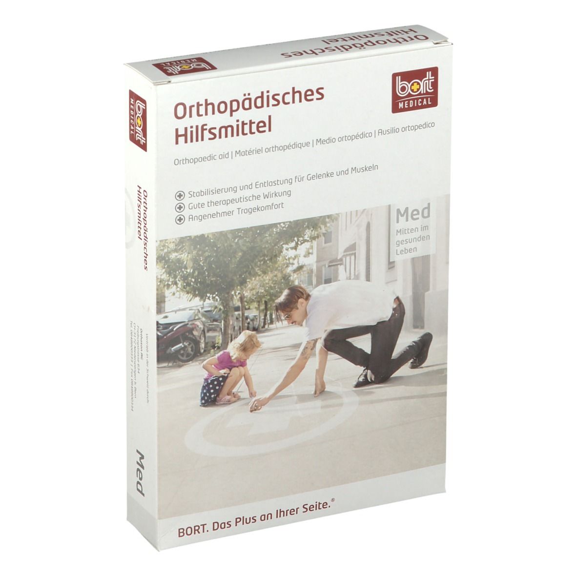 BORT activemed bandage de cheville taille M couleur peau - 1 pièce