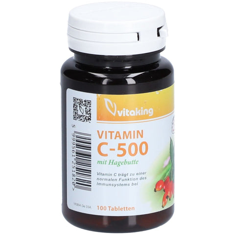 vitaking GmbH Vitamin C 500 mg Langzeit-Tabletten (100 Tabletten)