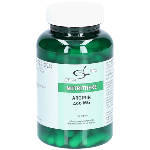 greenline NUTRITHEKE ARGININ 400 mg – 120 Kapseln