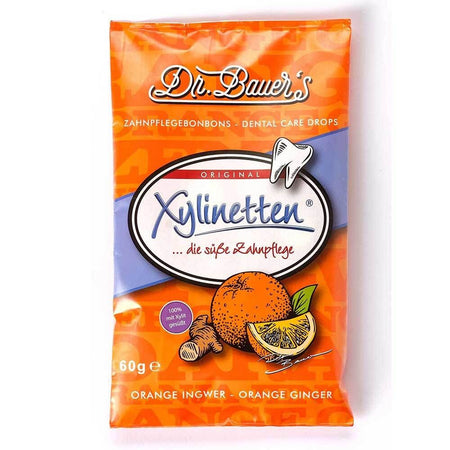 Dr. Bauer's Xylinetten orange-gingembre (60 g)