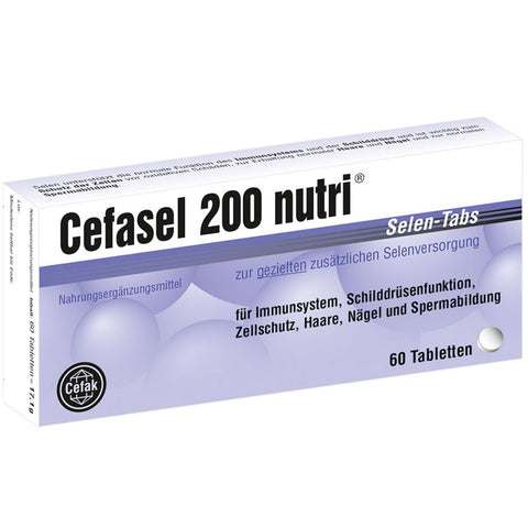 Cefasel 200 nutri® Selen Tabletten (60 Stück)