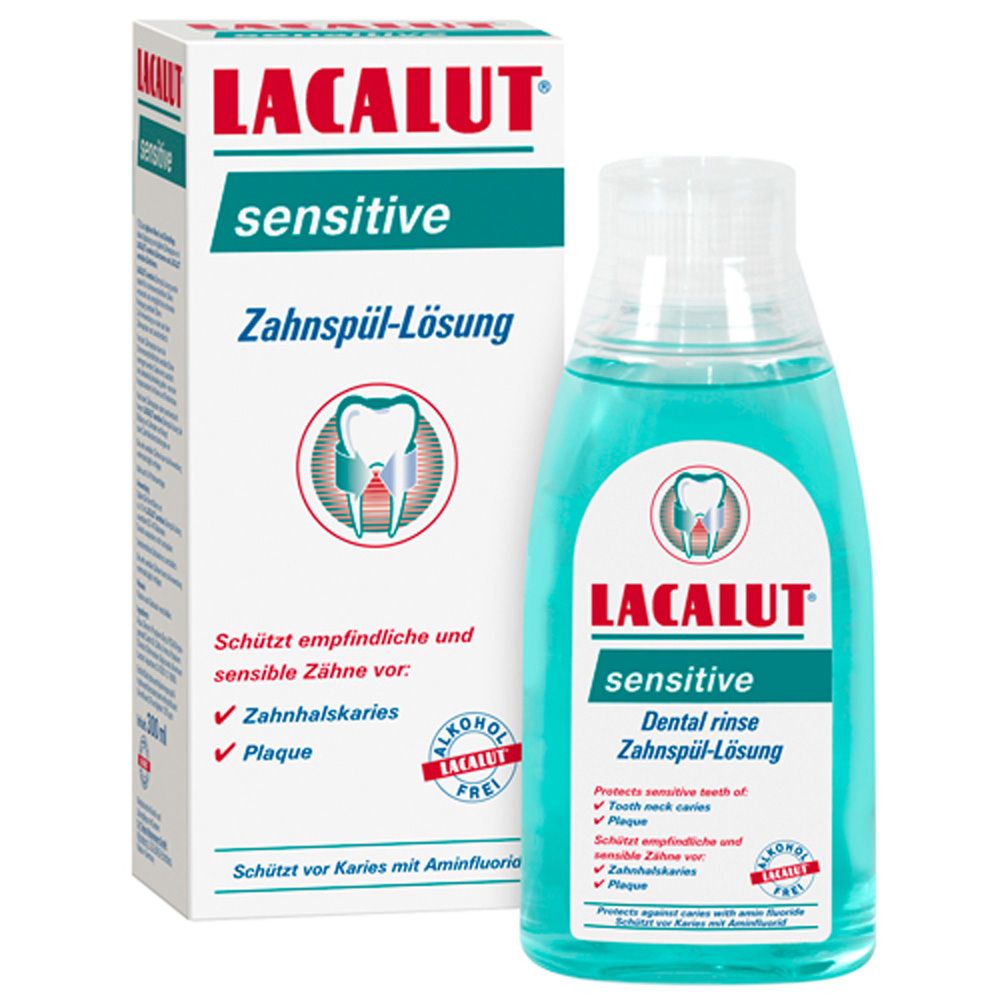 LACALUT sensitive solution de rinçage dentaire (300 ml)