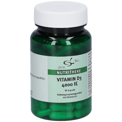 green line NUTRITHEKE Vitamin D3 4000 I.E. (90 Kapseln)
