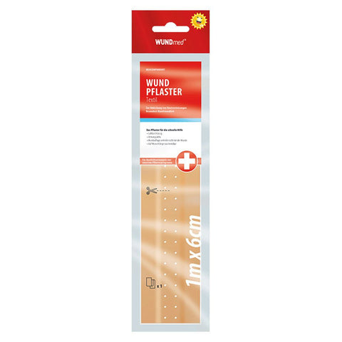 WUNDmed Textilpflaster 6 cm x 1 m Rolle (1 Stück)