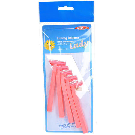 Rasoir jetable Lady à 2 lames (5 pièces)