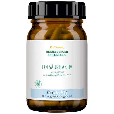 Heidelberger Chlorella® acide folique actif + vitamine B12 active (120 pièces)