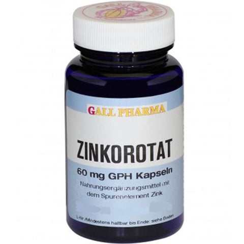 Zinkorot Zinkorotat 60 mg GPH (60 Kapseln)