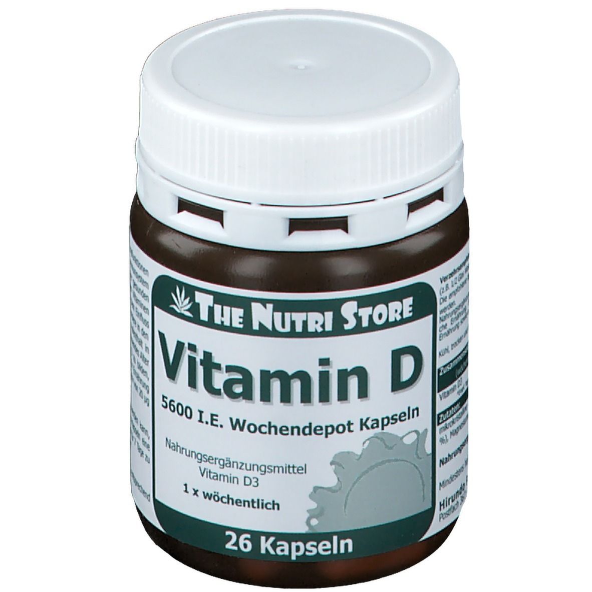 Vitamine D dépôt hebdomadaire gélules (26 gélules)