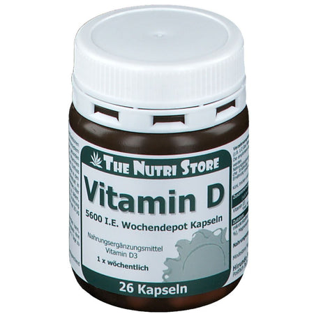 Vitamine D dépôt hebdomadaire gélules (26 gélules)