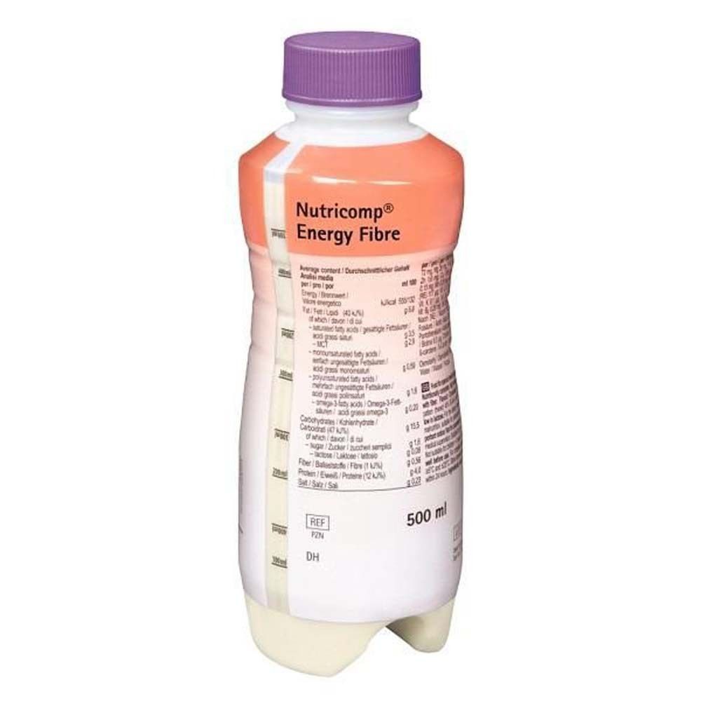 NUTRICOMP Energy Fibre bouteille HDPE (12x500 ml)